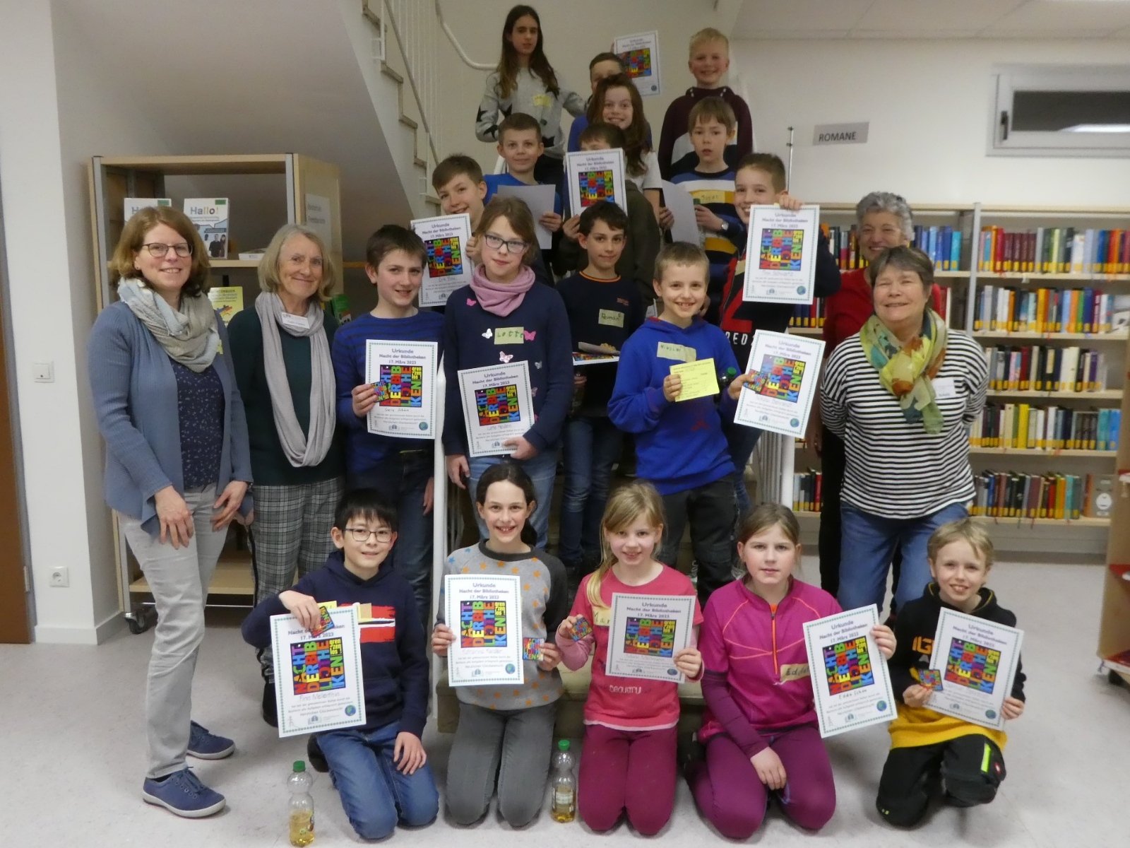 Nacht der Bibliotheken - erfolgreiche Teilnehmer (c) ÖB St. Martin